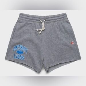 Homage Women's Detroit Lions Gridiron Sweat Shorts Size 3XL
